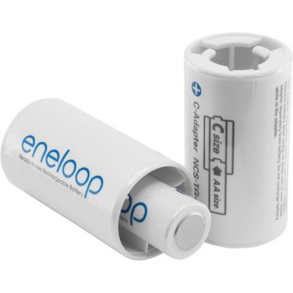 Адаптер-переходник Eneloop AA=>C, 1 шт.