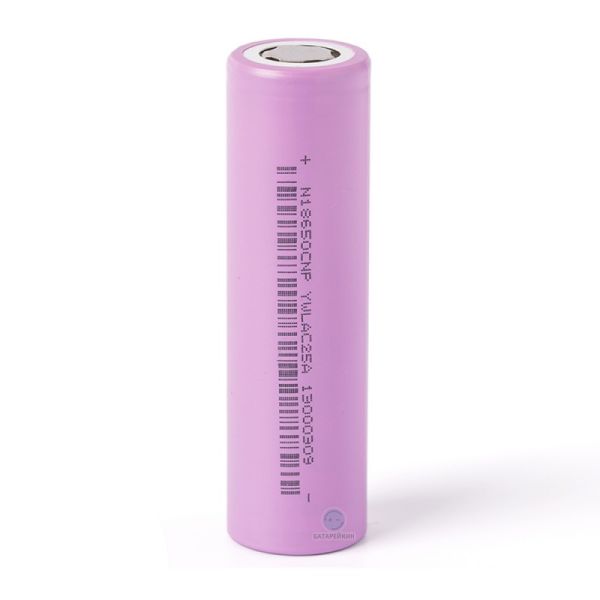 Аккумулятор BAK N18650CNP 2500 mAh, 30A, Li-ion 3.6V