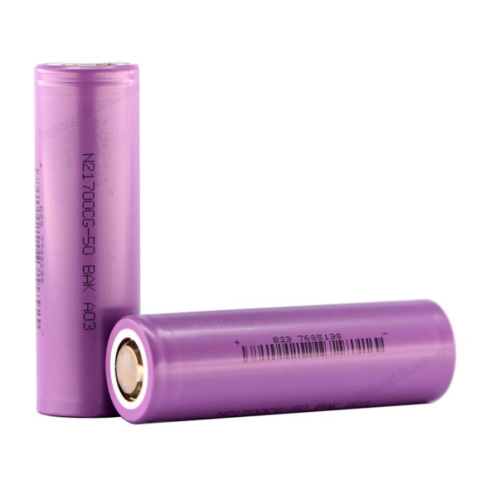 Аккумулятор BAK N21700CG-50, 5000mAh, Li-ion 3.6V