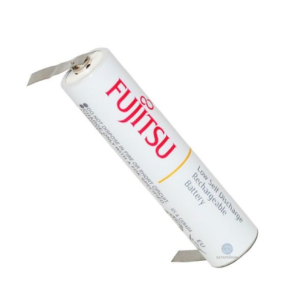 Аккумулятор Fujitsu AAA 800 mAh (min.750mAh) под пайку, (HR-4UTC/ST)