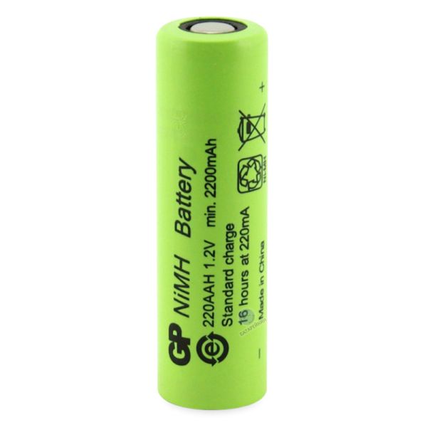 Аккумулятор GP 220AAH 2200 mAh, AA Ni-MH 1.2V