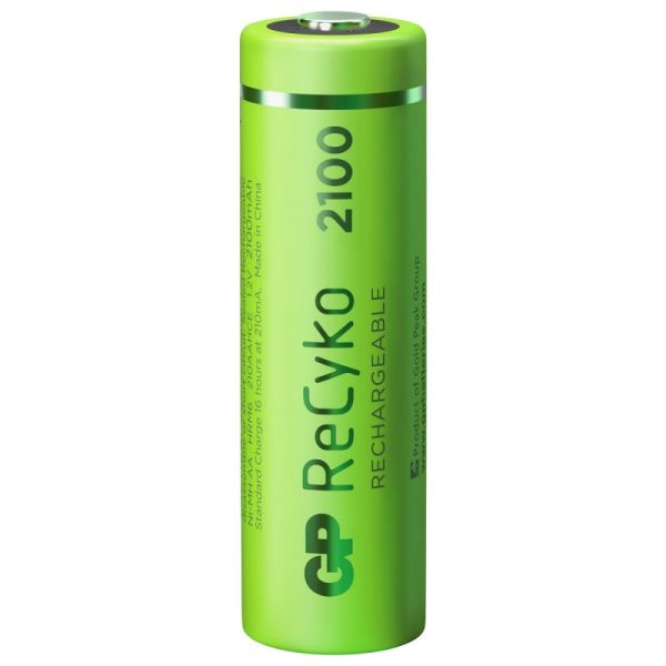 Аккумулятор GP Recyko АА 2100 Series, LSD Ni-MH 1.2V, 1 шт.