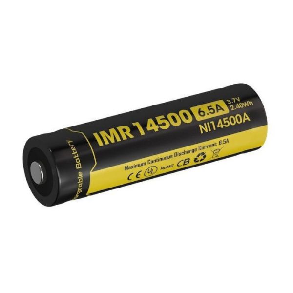 Аккумулятор IMR Nitecore NI14500A 650 mAh Li-Ion