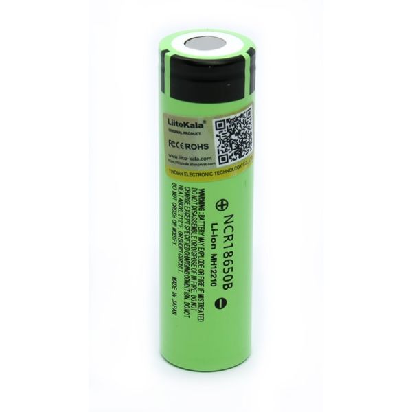 Аккумулятор Liitokala NCR18650B (Lii-34B) 3350 mAh, Li-ion 3.6V