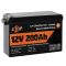 Аккумулятор LogicPower LP LiFePO4 12V (12,8V) - 200 Ah (2560Wh) (Smart BMS 100А) с BT для ИБП