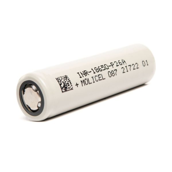 Аккумулятор Molicel INR18650-P26A 2600 mAh Li-ion, 35A