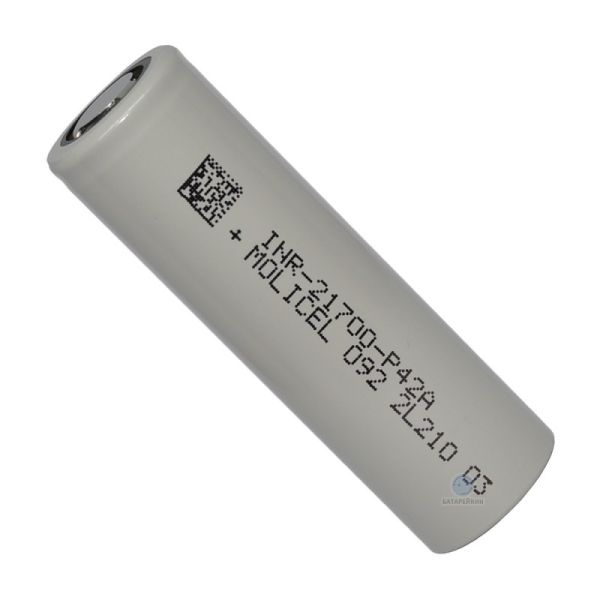 Аккумулятор Molicel INR 21700-P42A 4200 mAh 45A, Li-ion