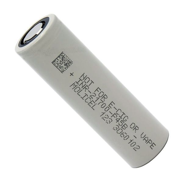 Аккумулятор Molicel INR 21700-P45B 4500 mAh 45A, Li-ion 3.6V