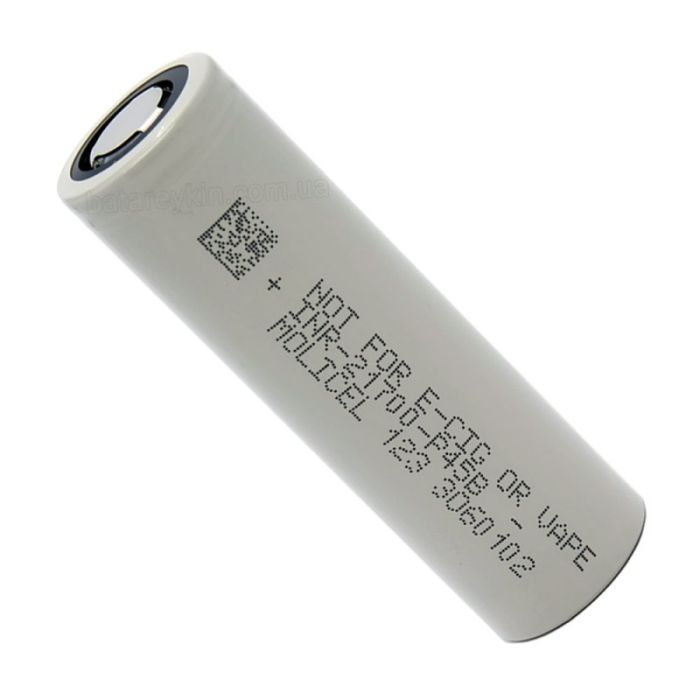Аккумулятор Molicel INR 21700-P45B 4500 mAh 45A, Li-ion 3.6V