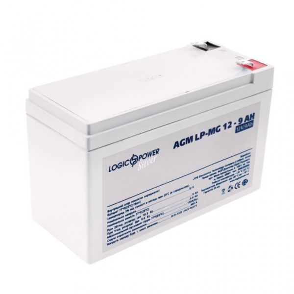 Аккумулятор мультигелевый LogicPower LP-MG 12V - 9 Ah Silver