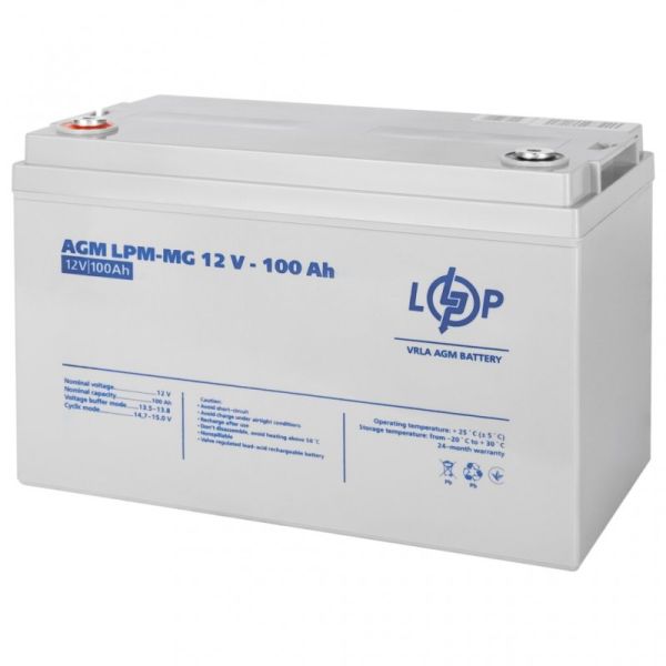 Аккумулятор мультигелевый LogicPower LPM-MG 12V - 100 Ah