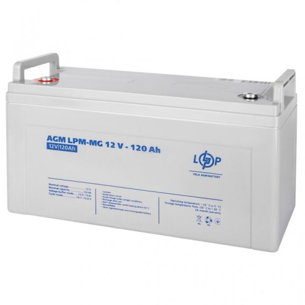 Аккумулятор мультигелевый LogicPower LPM-MG 12V - 120 Ah