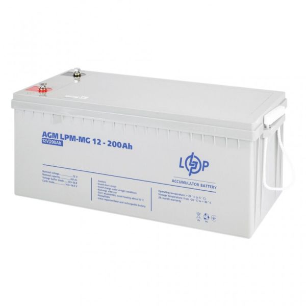 Аккумулятор мультигелевый LogicPower LPM-MG 12V - 200 Ah