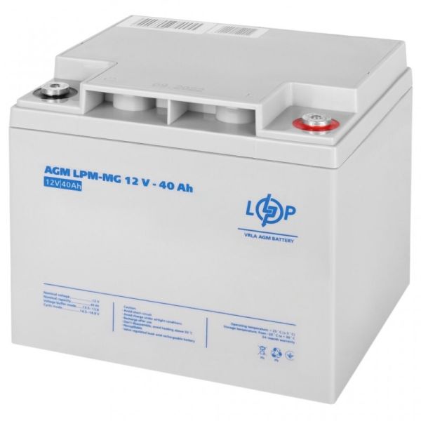 Аккумулятор мультигелевый LogicPower LPM-MG 12V - 40 Ah