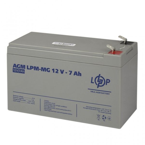 Аккумулятор мультигелевый LogicPower LPM-MG 12V - 7 Ah