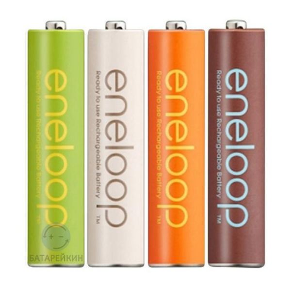 Аккумулятор Panasonic Eneloop Organic Colors ААA 800 mAh (min.750mah), 1 шт. (BK-4MCCE/OC)