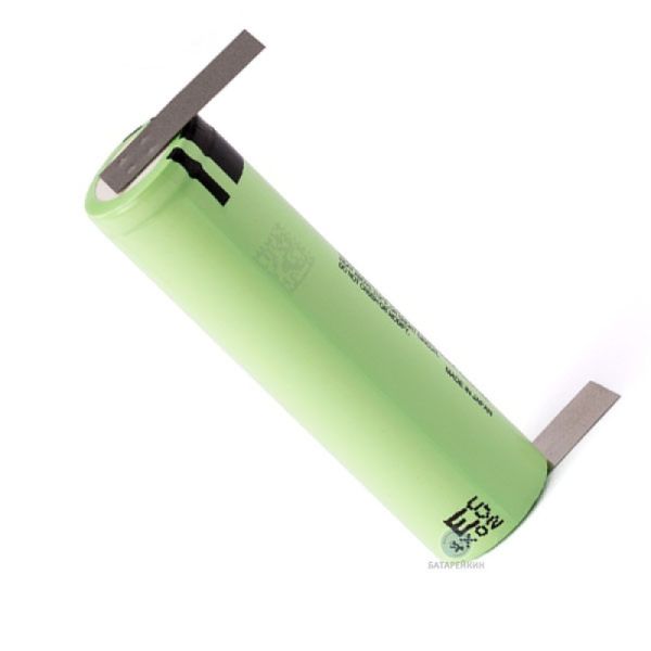 Аккумулятор Panasonic NCR18650B 3400 mAh Li-Ion под пайку
