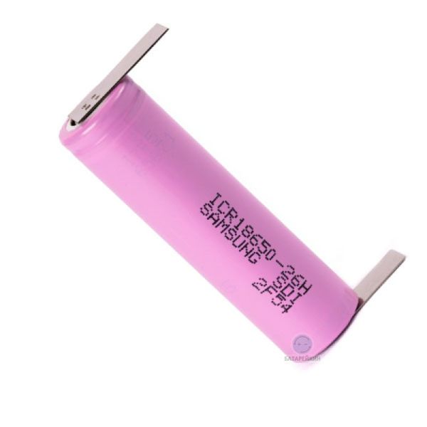 Аккумулятор Samsung ICR18650-26Н (26F, 26J) 2600 mAh Li-Ion под пайку