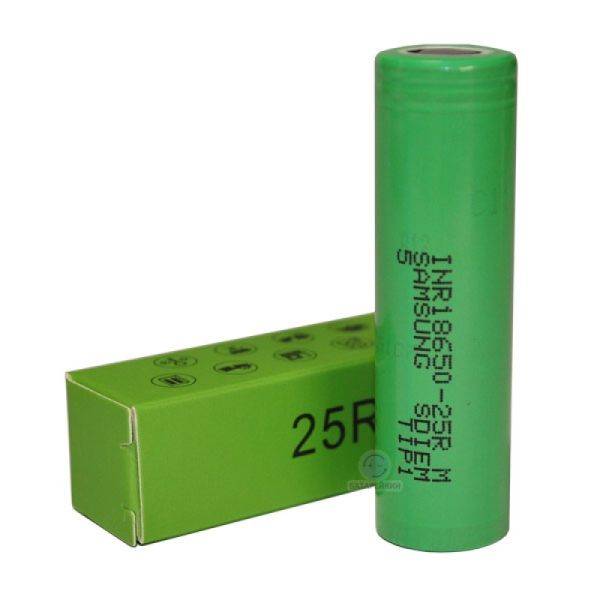 Аккумулятор Samsung INR18650-25R 2500 mAh Li-ion (в упаковке)