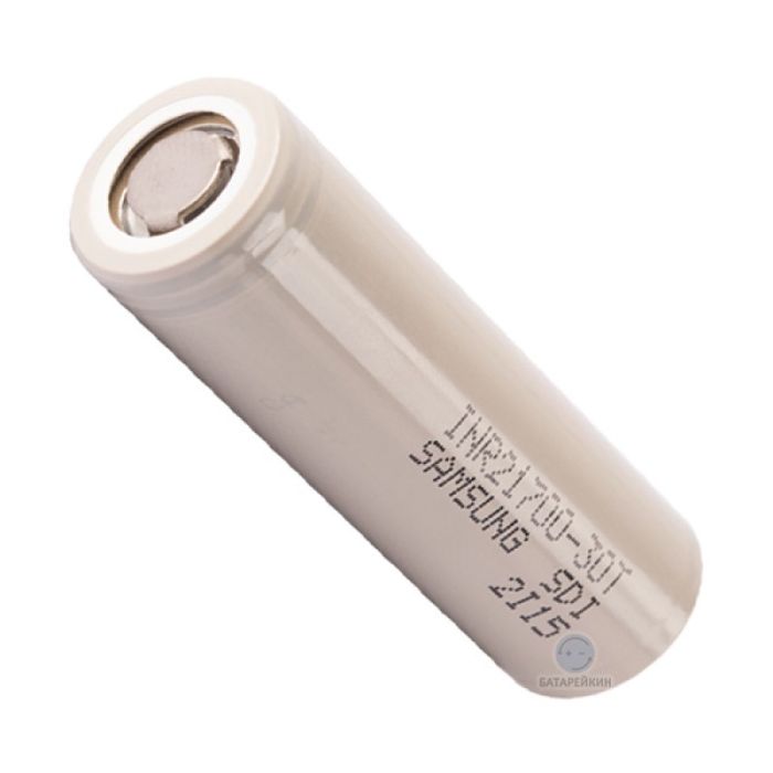 Аккумулятор Samsung INR21700-30T 3000 mAh, 35A, Li-ion