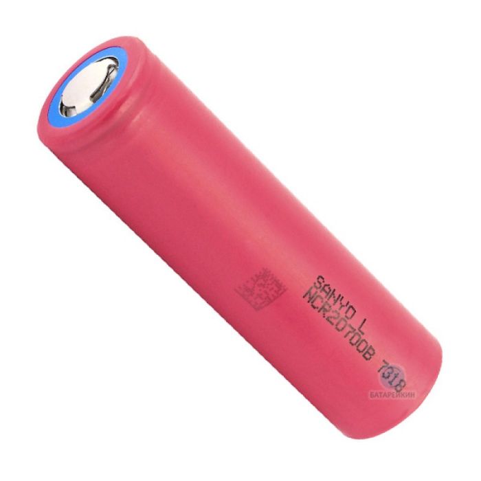 Аккумулятор Sanyo NCR20700B 4250 mAh, Li-ion