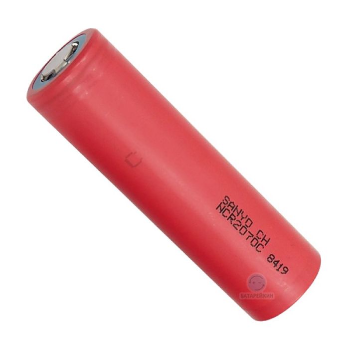 Аккумулятор Sanyo NCR2070C 3500 mAh, 30A, Li-ion