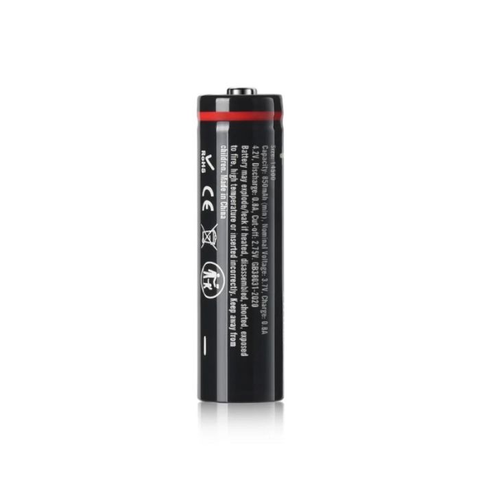 Аккумулятор Soshine 14500 800 mah Li-ion 3,7V с защитой (Protected)