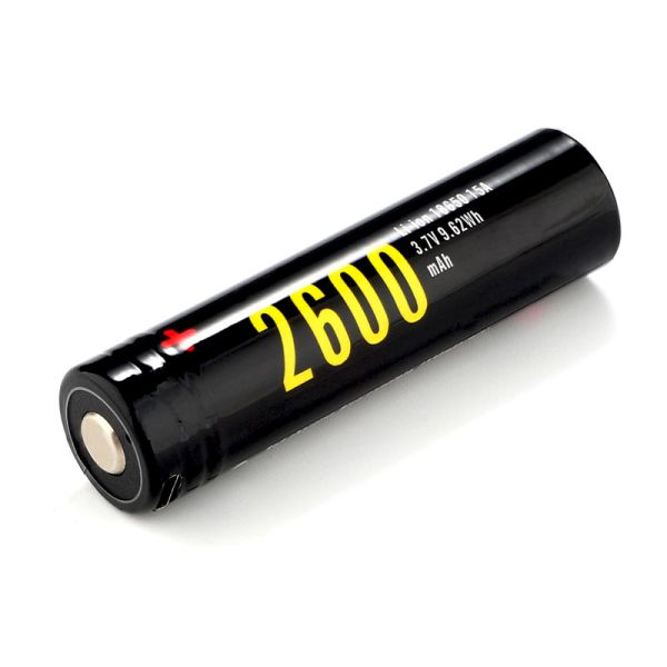 Аккумулятор Soshine 18650 2600 mAh Li-ion со встроенным зарядным от micro USB, с защитой (Protected)