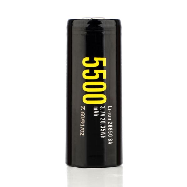 Аккумулятор Soshine 26650 5500 mah, Li-ion 3.7V, с защитой (Protected)