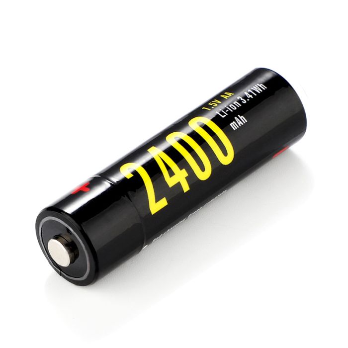 Аккумулятор Soshine AA 2400 mAh 1.5V, Li-ion, micro USB