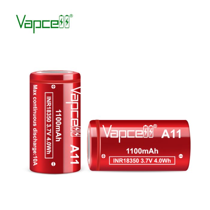 Аккумулятор Vapcell A11 INR18350 1100 mah, 10A, Li-ion 3.7V
