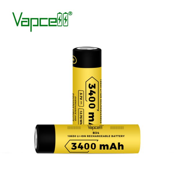Аккумулятор Vapcell B34 INR18650 3400 mah 10A, Li-ion 3.6V