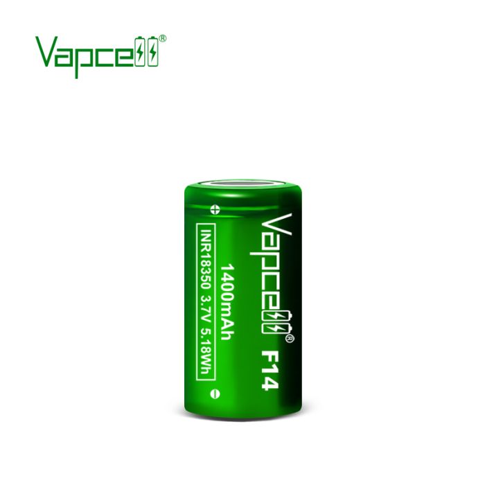Аккумулятор Vapcell F14 INR18350 1400 mah, 3A, Li-ion 3.7V