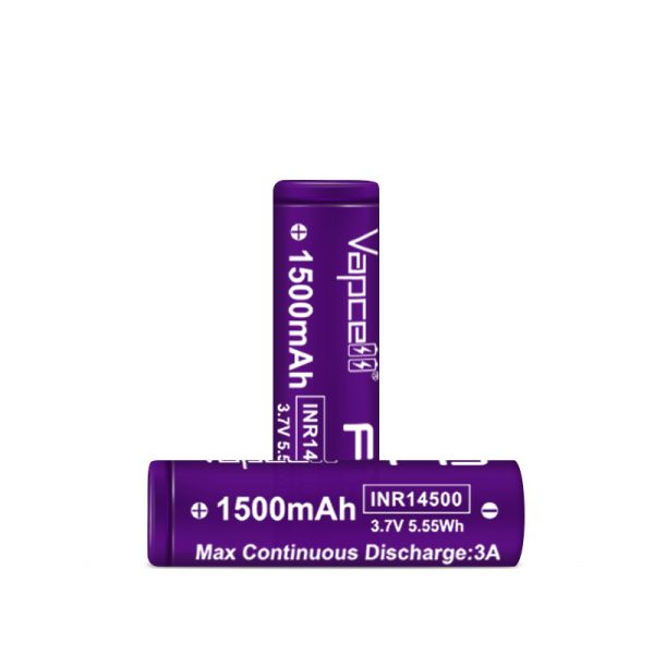 Аккумулятор Vapcell F15 INR14500 1500 mah, 3A, Li-ion 3.7V