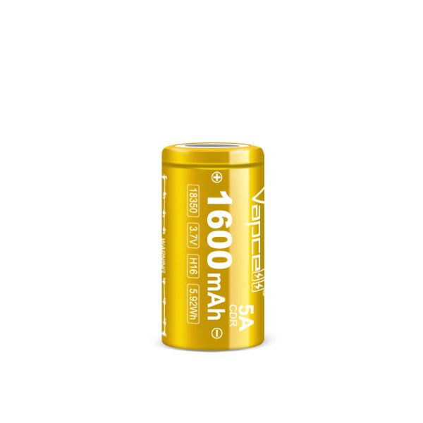 Аккумулятор Vapcell H16 INR18350 1600 mah, 5A, Li-ion 3.7V