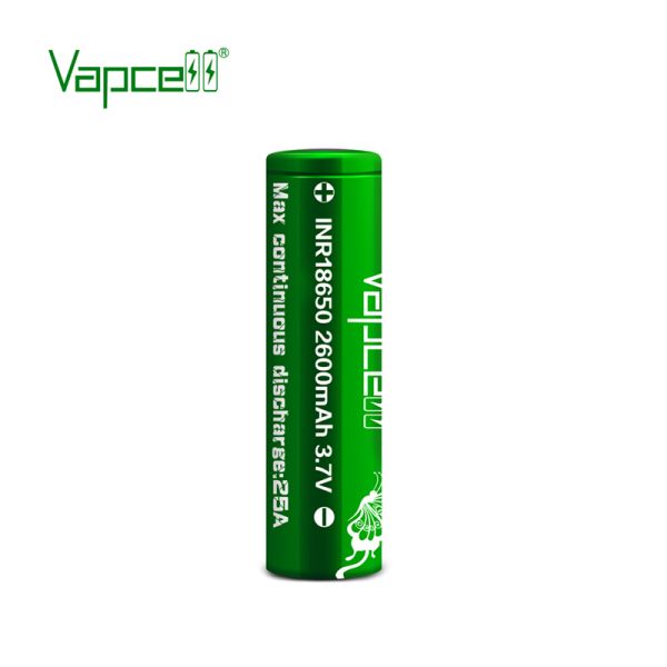 Аккумулятор Vapcell INR18650 2600 mah 25A, Li-ion