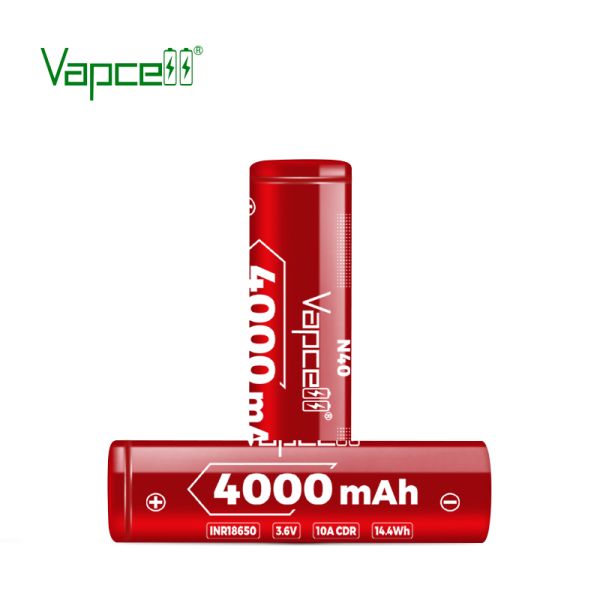 Аккумулятор Vapcell N40 INR18650 4000 mah, 10A, Li-ion 3.6V