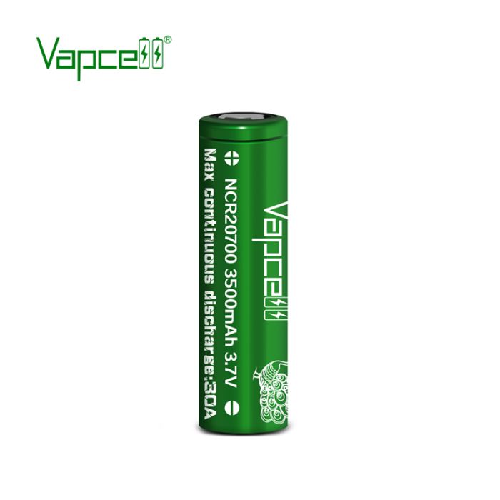 Аккумулятор Vapcell NCR20700 3500 mah, 30A, Li-ion 3.6V