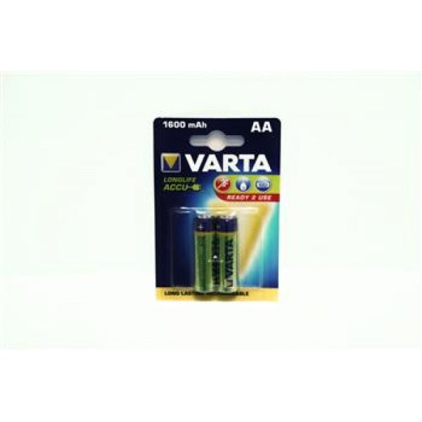 Аккумулятор VARTA LONGLIFE ACCU AA 1600mAh BLI 2 NI-MH