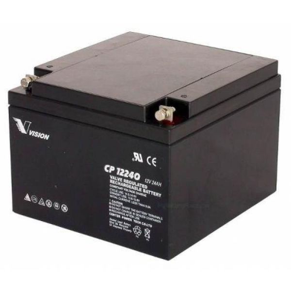 Аккумуляторная батарея Vision 12V 24Ah