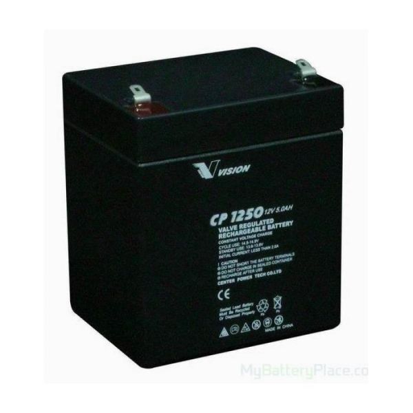 Аккумуляторная батарея Vision 12V 5Ah