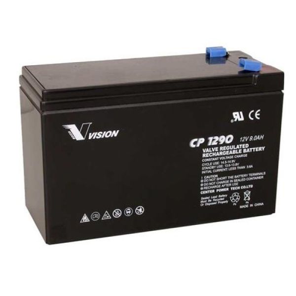 Аккумуляторная батарея Vision 12V 9Ah
