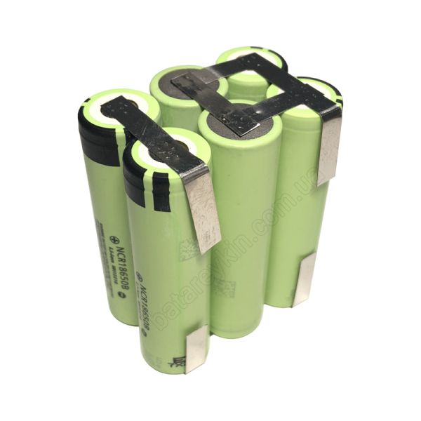 Аккумуляторная сборка 10.8V 6700mAh из Panasonic NCR18650B Li-ion
