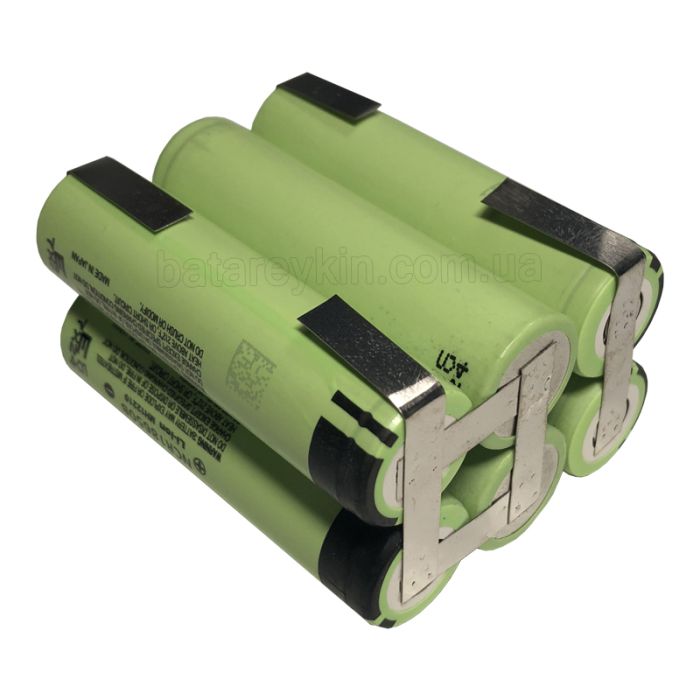 Аккумуляторная сборка 10.8V 6700mAh из Panasonic NCR18650B Li-ion