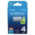 Аккумуляторы Panasonic Eneloop AA 2000 mAh, 4 шт./уп. (BK-3MCDE/4BE)