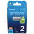Аккумуляторы Panasonic Eneloop AAA 800 mAh, 2 шт./уп. (BK-4MCDE/2BE)