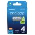 Аккумуляторы Panasonic Eneloop AAA 800 mAh, 4 шт./уп. (BK-4MCDE/4BE)