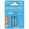 Аккумуляторы Panasonic Eneloop Lite AAA 550 mAh, 2 шт./уп. (BK-4LCCE/2CP)