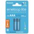 Аккумуляторы Panasonic Eneloop Lite AAA 550 mAh, 2 шт./уп. (BK-4LCCE/2CP)