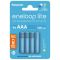 Аккумуляторы Panasonic Eneloop Lite AAA 550 mAh, 4 шт./уп. (BK-4LCCE/4CP)